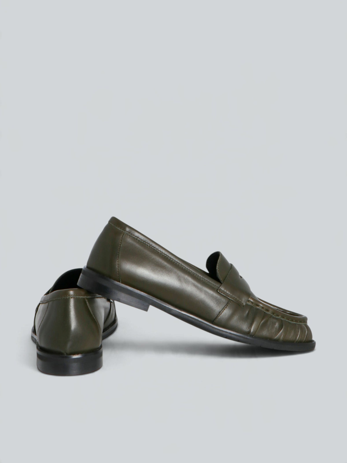 Mocassins en cuir