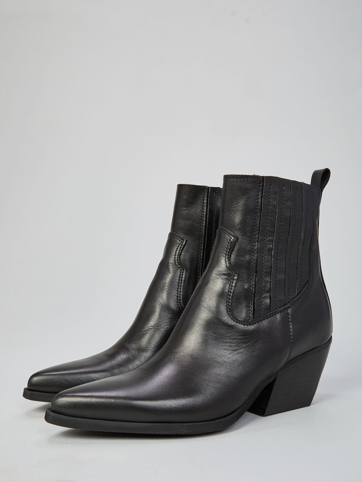 Leather Texan boots