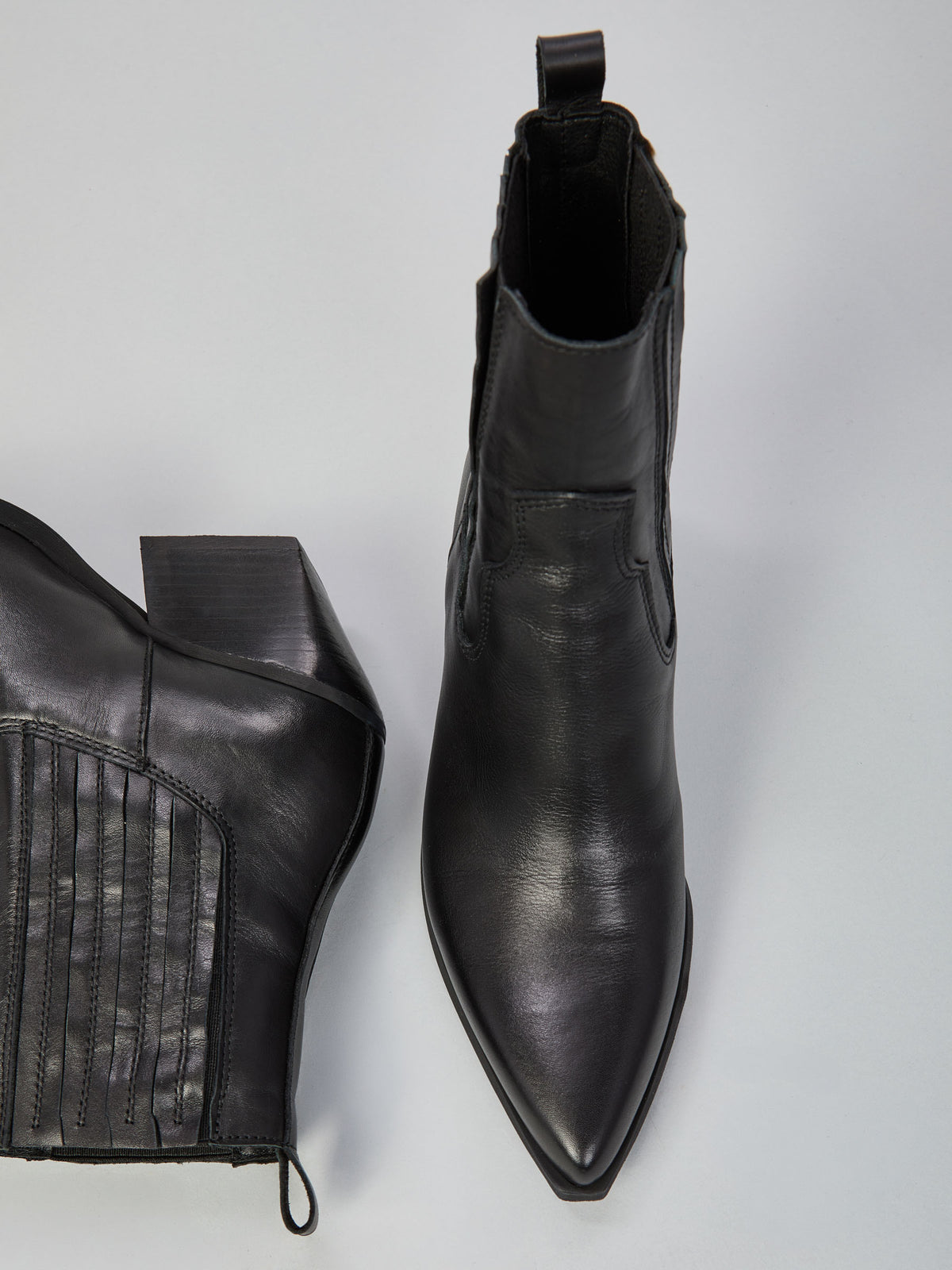 Leather Texan boots