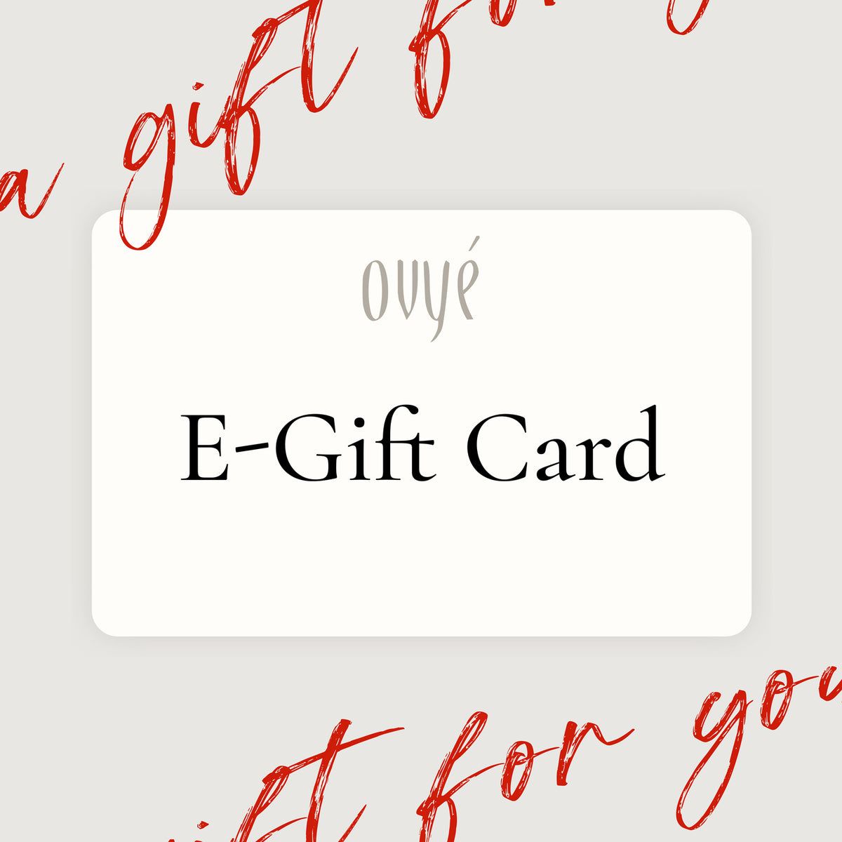 E-Gift Card Valida Solo Online